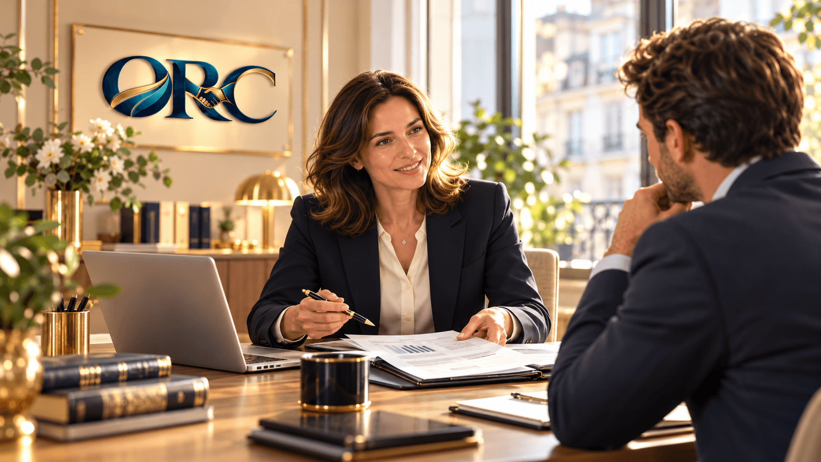 Un échange personnalisé entre une conseillère ORC et son client